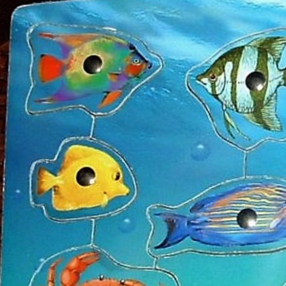 Melissa & Doug - set of 4 wooden puzzles - Picture 3 of 4